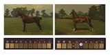 Rba Henry John Sylvester Stannard, Bay Hackney with saddle; Bay Hackney without saddle, a pair, oil on canvas