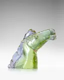 Ermanno Nason, Cavallo, for Vetreria Gino Cenedese, solid uranium glass