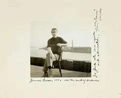 Francis Bacon by Peter Beard, 1973, Gelatin silver print, sold Aug 2023