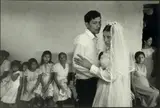 Susan Meiselas, Wedding in Santiago Nonualco, El Salvador, 1983, Gelatin silver print; signed