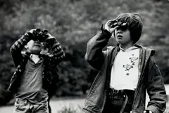 Esther Bubley, Birdwatchers in the Ramble, Central Park, New York City, c. 1950s, Gelatin silver print