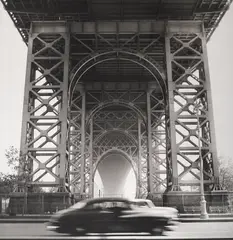 Edward Pfizenmaier, Under the Bridge, N.Y.C., 1958, Platinum-palladium print