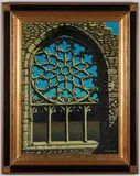 Jean-Yves Couliou, Le vitrail abandonné, 1990, Oil on canvas
