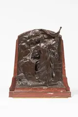 Jacques Marin, Je refuse de vous les livrer, 1919, Bronze à patine brune