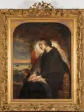 Jean Baptiste van Eycken, Portrait de Louise d'Orléans mourante, 1851, Oil on canvas