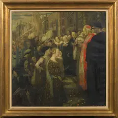 Friedrich Stahl, Florenz, Oil on canvas