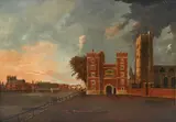 Daniel Turner, View of Lambeth Palace, London