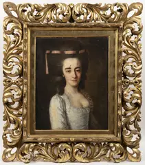 Georg Weikert, Franziska De Paula Salm-Reifferscheidt, 18th century, oil on canvas
