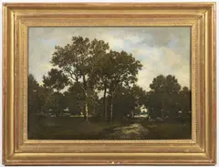 Léon Richet, La Clairiére, Second half of 19th century, oil on canvas