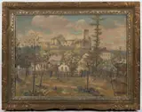 Otakar Průcha, Landscape with a Castle, 1940, oil on canvas