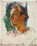Norman Rockwell, Untitled (Portrait of Robert Chuey)