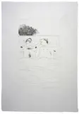 David Hockney, In the Dull Village (from Illustrations for Fourteen Poems from C.P. Cavafy), 1966, Etching and aquatint on Crisbrook handmade paper