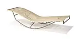 Waikiki lounge by Walter Lamb, c. 1950, Tubular bronze with cotton yacht cord, sold May 2013