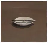 Vija Celmins, Untitled (Knife and Dish), 1964, Oil on canvas