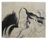Masami Teraoka, Untitled (Study for LA Sushi Ghost Tales Series)