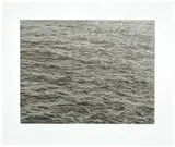 Vija Celmins, Untitled (Ocean with Cross #1), 2005, Screenprint on Rives textured rag paper