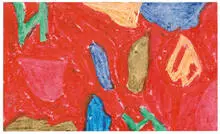 Karl Stanley Benjamin, Untitled, 1955, Oil on canvas