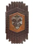 Philip H. Johnson, Plaques (2), Patinated iron and bronze