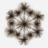 C. Jeré, Wall sculpture, 1979, gilt steel