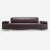 Patricia Urquiola, Lowland sofa, 2000, leather, aluminum