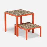 Tony Duquette, Nesting tables, set of two