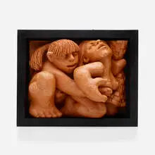 Lee Stoliar, Calling It, 1985, terra cotta