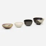 Toshiko Takaezu, Collection of four bowls
