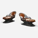 Russell Woodard, Chaise longues, pair