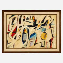 Stanley Bate, Untitled, oil on canvas