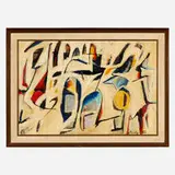 Stanley Bate, Untitled, oil on canvas