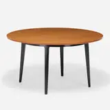 Extension dining table, model 5462 by Edward Wormley, c. 1960, tawi, mahogany, sold Oct 2021