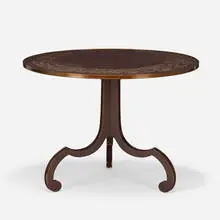 Rose Tarlow, La Mer table, c. 2015, lacquered wood, brass
