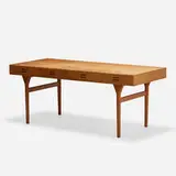 Desk by Nanna & Jørgen Ditzel, 1958, teak, sold Oct 2021