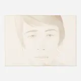 Alex Katz, Vincent, 1972, lithograph in colors on Arches