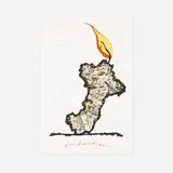 Claes Oldenburg, Centennial Print, Judson Memorial Church - State Two, 1990, screenprint in nine colors on Rives BFK