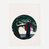 Will Barnet, Ariadne (from the American Portfolio), 1980, lithograph in colors
