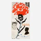 Donald Baechler, Thistle, 1999, lithograph in colors