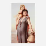 Berlin, Mother and Child plaque, c. 1900, porcelain