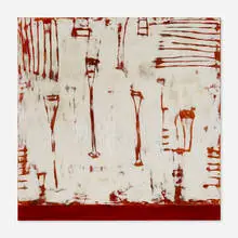 Ron Ehrlich, Untitled, 1997, oil and mixed media on panel