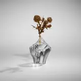 James Houston for Steuben, Thistle Rock paperweight