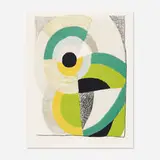 Cercles by Sonia Delaunay, 1968, lithograph on paper, sold Sep 2014