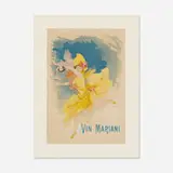 Jules Chéret, Vin Mariani, 1895, lithograph on paper