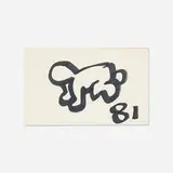 Keith Haring, Untitled (Radiant Baby)