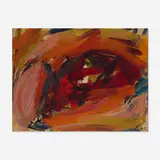 Elaine de Kooning, Faena, 1960, oil on Masonite