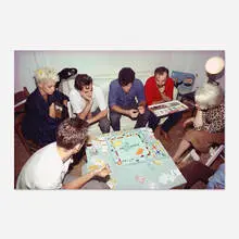 Monopoly game, NYC by Nan Goldin, 1980, c-print, sold Sep 2014