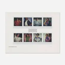 Lessons in Posing Subjects: (Fist Errors) by Robert Heinecken, 1982, Polaroid SX-70 prints mounted to paper, sold Sep 2014