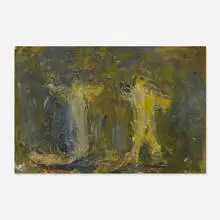 Milton Resnick, You and Me, 1994, oil on canvas