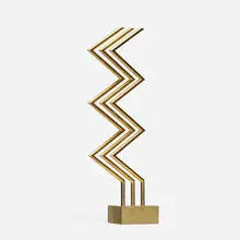 3 x 3 Interplay by Yaacov Agam, 1970, 18 karat gold plate, sold Sep 2014