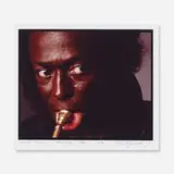 Miles Davis, New York City, July 1 by Annie Leibovitz, 1989, c-print, sold Sep 2014