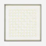Luis Tomasello, Atmosphere Chromoplastique Verte, 1976, acrylic on wood